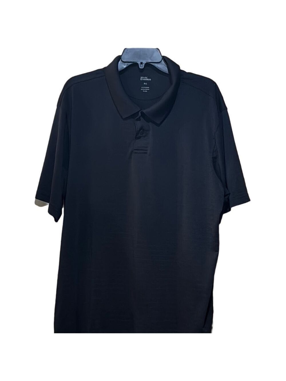 Marc Edwards Black Polo Shirt XXL